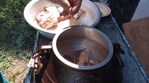 МЯСО С ОВОЩАМИ В АФГАНСКОМ КАЗАНЕ #мясо #овощи #говядина #казан #рецепт