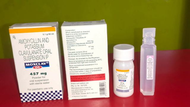 Moxclav Ds syrup || Amoxycillin and potassium Clavulanate Oral Suspension || смотреть онлайн