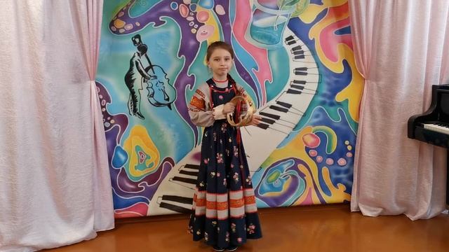 Киселева Настя - русская народная песня "Блины" смотреть онлайн