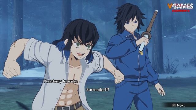 Иноске Академия - Все Победные Позы и Диалоги | Demon Slayer: The Hinokami Chronicles смотреть онлайн
