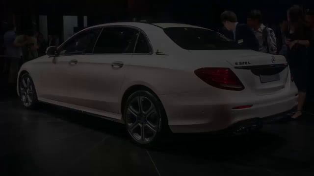 New Mercedes-Benz E-Class LWB [Long-Wheelbase], live photos at the 2016 Beijing Auto Show смотреть онлайн