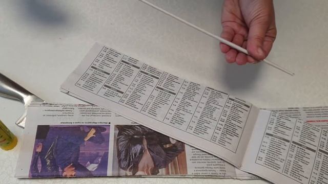 Что можно сделать из газет. Газетные трубочки. смотреть онлайн