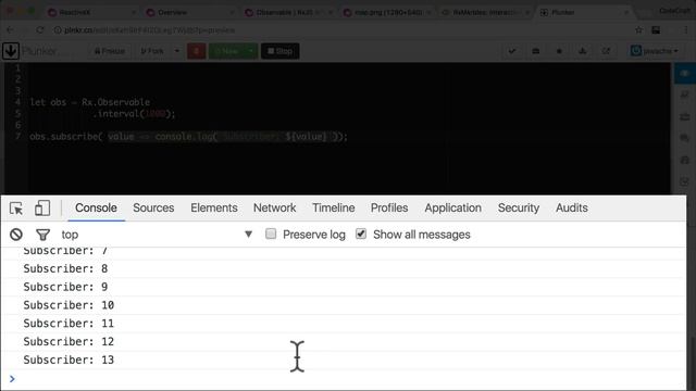 38 Angular Reactive Programming with RxJS Observables смотреть онлайн