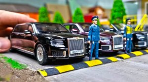 Лимузины УСТРОИЛИ ГОНКИ на макете! Полиция не поймает? Про машинки
