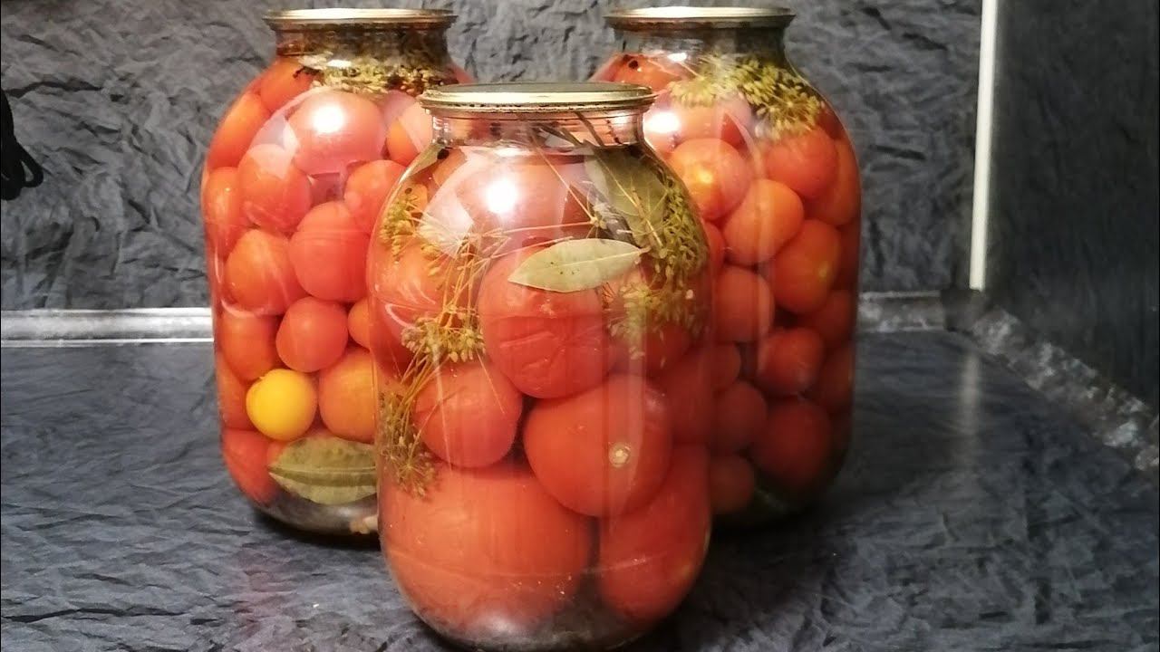 Помидоры маринованные на зиму смотреть онлайн