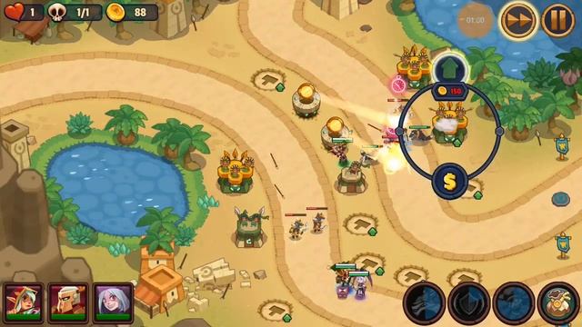 Legendary - lvl 53 (Twin Roads) World 3 - Realm Defense смотреть онлайн