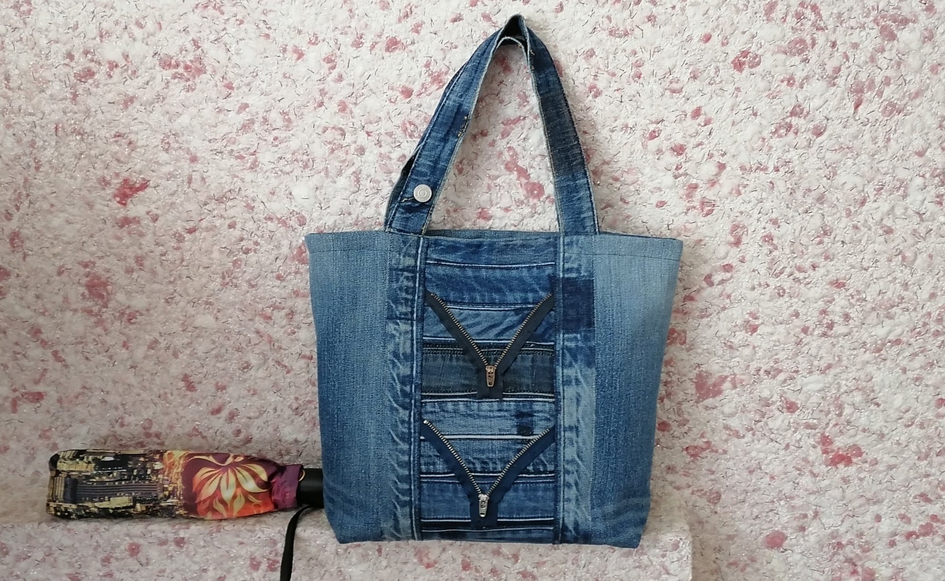 Сумка из старых джинсов #34. смотреть онлайн