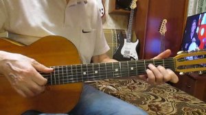 Он не вернулся из боя-В. Высоцкий-(как играть на гитаре аккорды)