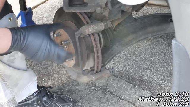 Front Disc Brake Pads & Rotors "How to" Subaru смотреть онлайн
