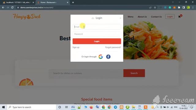 Online Food Ordering System 2022 PHP MySQL | restaurant food ordering system PHP project смотреть онлайн