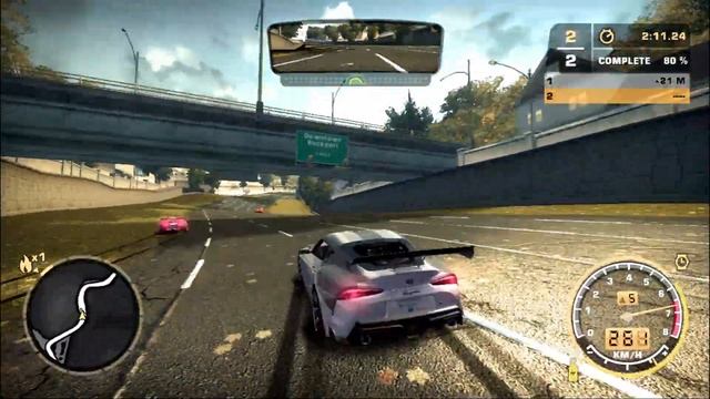 Toyota GR Supra MK5 VS Toyota Supra MK4 |Blacklist 13| NFS MW 2005 смотреть онлайн