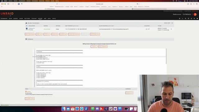 Immich instalación en unraid a través de docker смотреть онлайн