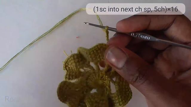 Crochet Motif | Rose Window Crochet Motif | Part 2 | Irish Crochet | Creative Collection |