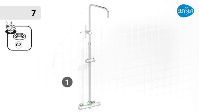 ADEO • LEROY MERLIN • SENSEA : Notice De Montage Kit De Douche ESSENTIAL THERMO