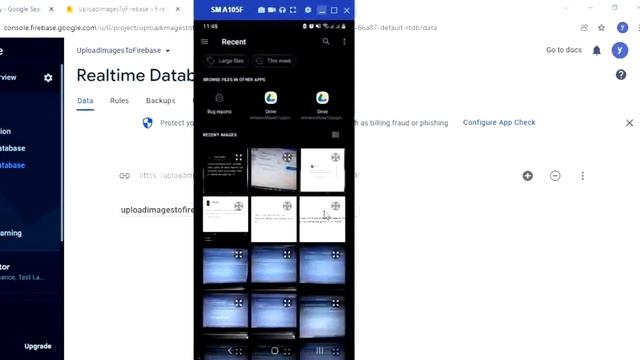 How to Upload Images To Firebase||Retrieve Images to Firebase Storage|Add URL|Realtime database|202 смотреть онлайн