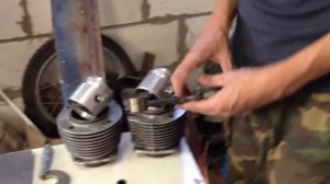 Тюнинг двигателя Днепр часть #1.Кованая поршневая 79мм.
