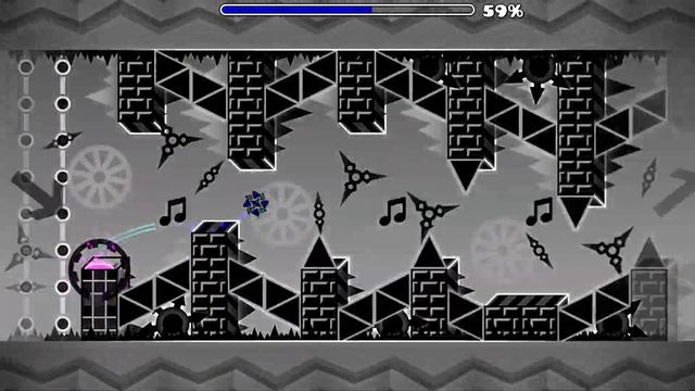 Geometry Dash - Thinking Space by Atomic (and HidekiX) смотреть онлайн