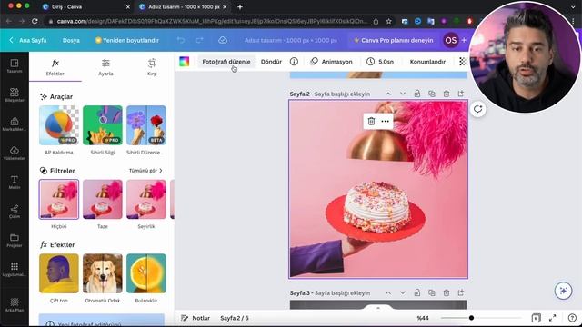 EFSANE Özellikler: Canva Ile Yapay Zeka Destekli Tasarım