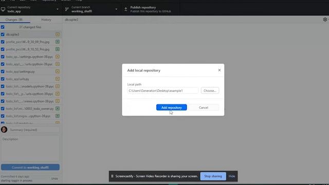 Creating personal projects using Git, Gitbash, VSCode, GitHub Desktop and Github online. смотреть онлайн