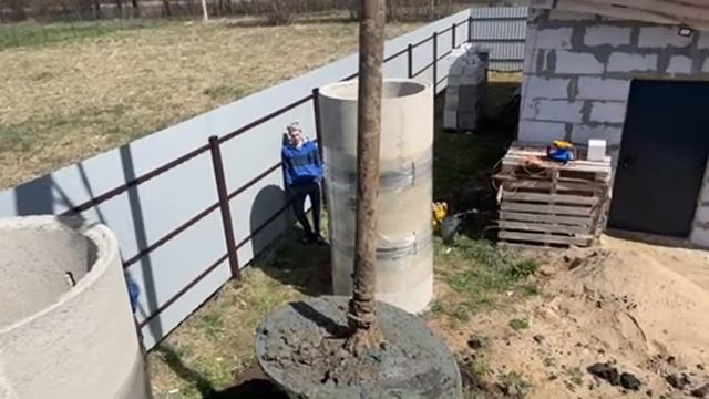 Бурение колодца в Масюгино при помощи ковшебура смотреть онлайн