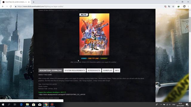 Fighting Ex Layer - Codex Game Download смотреть онлайн