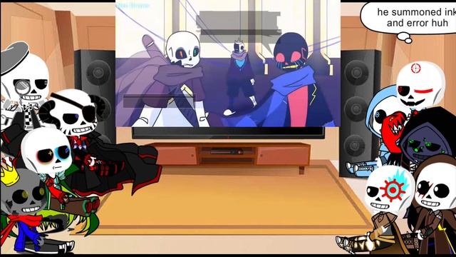My sans Aus react to Error 404 vs King multiverse|| undertale Au смотреть онлайн