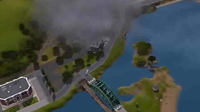The Sims 3 Ambitions Big Tornado or Fire!!.avi смотреть онлайн