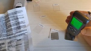 Колебровка толщиномера HW300PRO лакокрасочных покрыт