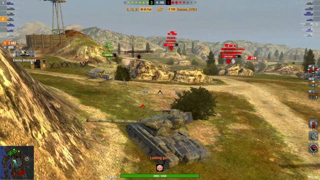 T57 Heavy & M-VI-Yoh & Type 71 - World of Tanks Blitz смотреть онлайн