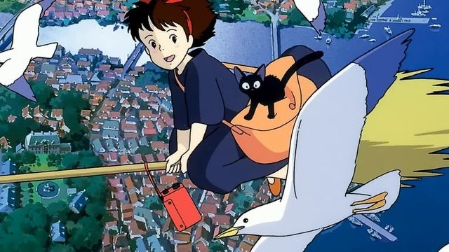 Kiki's Delivery Service - A town with an ocean view (1 hour) смотреть онлайн