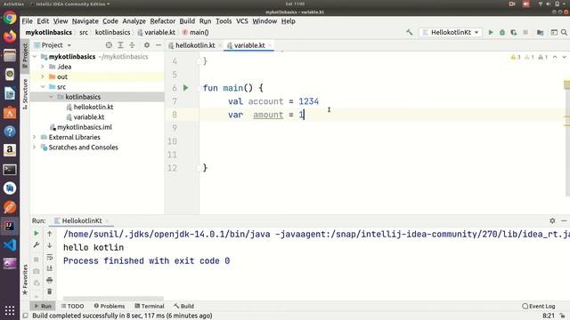 variable in kotlin var and val difference Part #2 смотреть онлайн