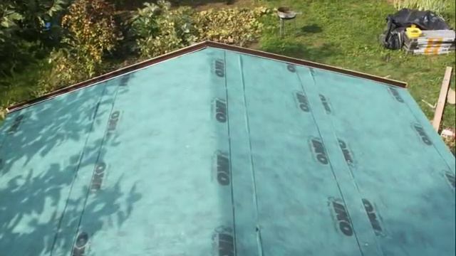 Instalace asfaltových šindelů na pergolu - návod na pokládku - bitumenové střešní šindele смотреть онлайн