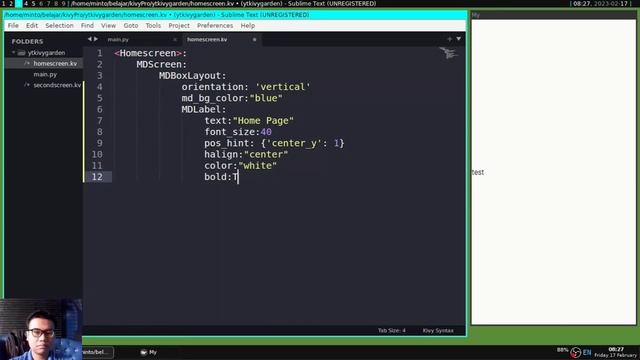 KivyMD Tutorial - Kivy Garden MoreTransitions смотреть онлайн