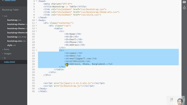 Assignment 2 Bootstrap Table смотреть онлайн