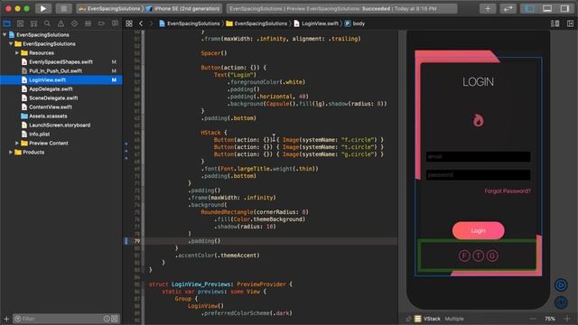 SwiftUI: 3 Ways to Evenly Space Views (2020) смотреть онлайн