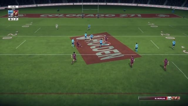 Rugby League Live 3 - Roosters Career (Origin Game 2!) смотреть онлайн