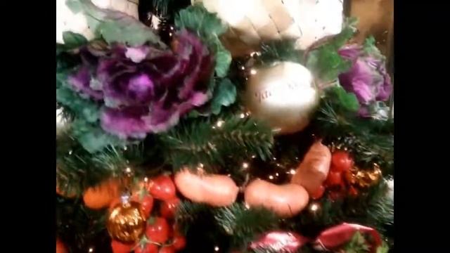 Новогодние огни на улицах Москвы. Красная площадь, ГУМ, Никольская смотреть онлайн