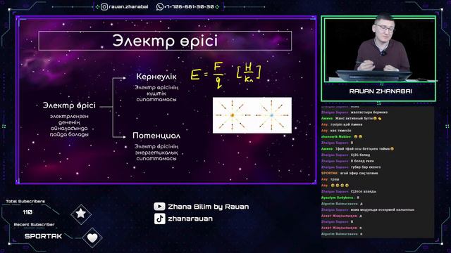 ҰБТ 2024 | ФИЗИКА | ЭЛЕКТРОСТАТИКА №1 #ҰБТ2024 #ФИЗИКА