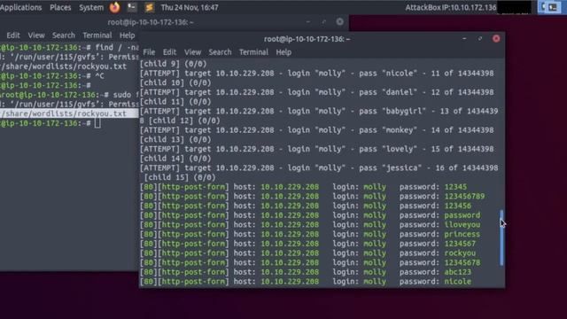 09 - Password cracking with Hydra смотреть онлайн