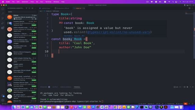 สอน Setup โปรเจค TypeScript ร่วมกับ ESlint และ Prettier ใน VScode ??? смотреть онлайн