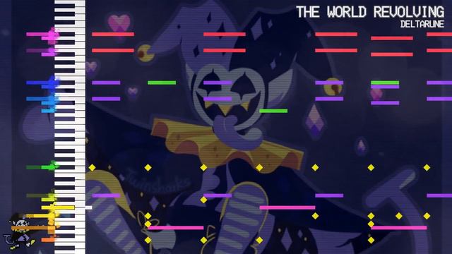 THE WORLD REVOLVING (Jevil's Theme) | DELTARUNE | Touhou Style Remix | MIDI Remaster смотреть онлайн