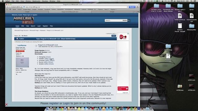 Minecraft: How to Install GLSL Shaders mod 1.6.4 - 1.7.2 смотреть онлайн