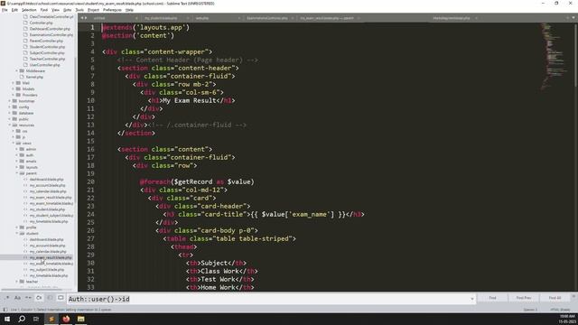 #64- Parent - Students Exam Result in Laravel 10 | School Management System in Laravel 10 смотреть онлайн