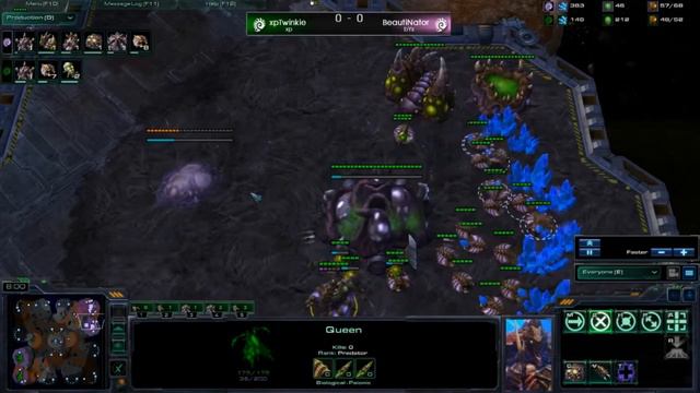 Starcraft 2 Clan War bYs vs xp Match 1 BeautiNator vs Twinkie HD смотреть онлайн