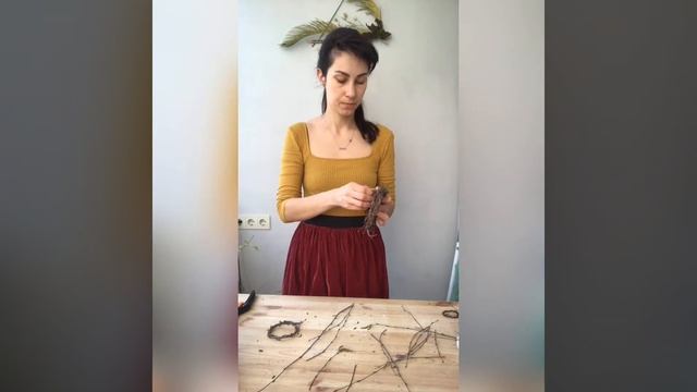 ДЕЛАЕМ ГНЕЗДО/ декор из веток смотреть онлайн