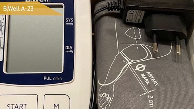 Автоматический тонометр давления B.Well A-23 смотреть онлайн