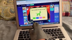 SB Movie: Shark Puppet plays The Worlds Easy-est Game!