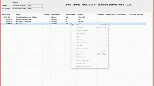 Using dRofus to Manage Doors смотреть онлайн