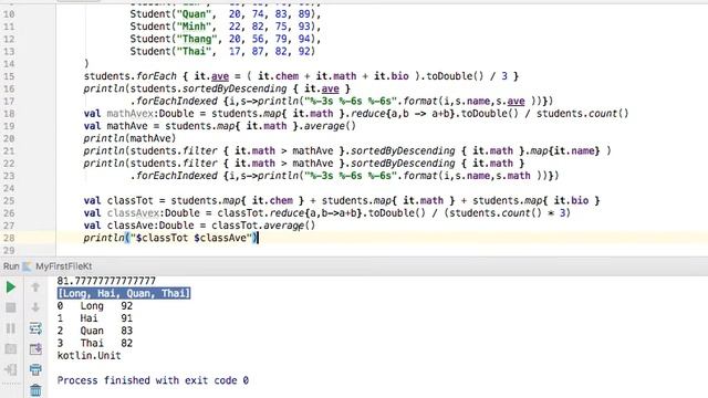 Lập Trình KOTLIN #5B: Higher-Order Functions: Map, Filter, Sort, Reduce (5/28/2017) смотреть онлайн