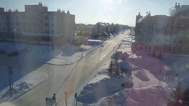 Сверкающий снег за окном. Кемерово смотреть онлайн